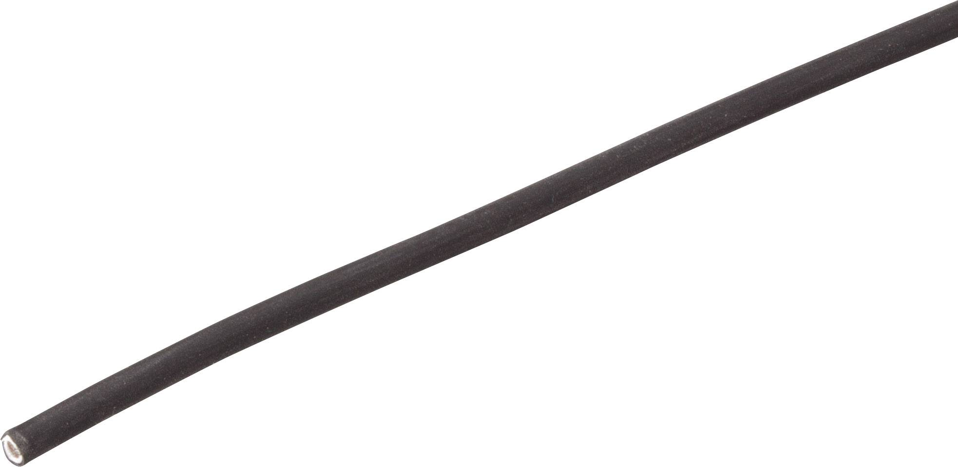 Huber+Suhner 12420048 Litze Radox® 155 1 x 1.50mm² Schwarz Meterware