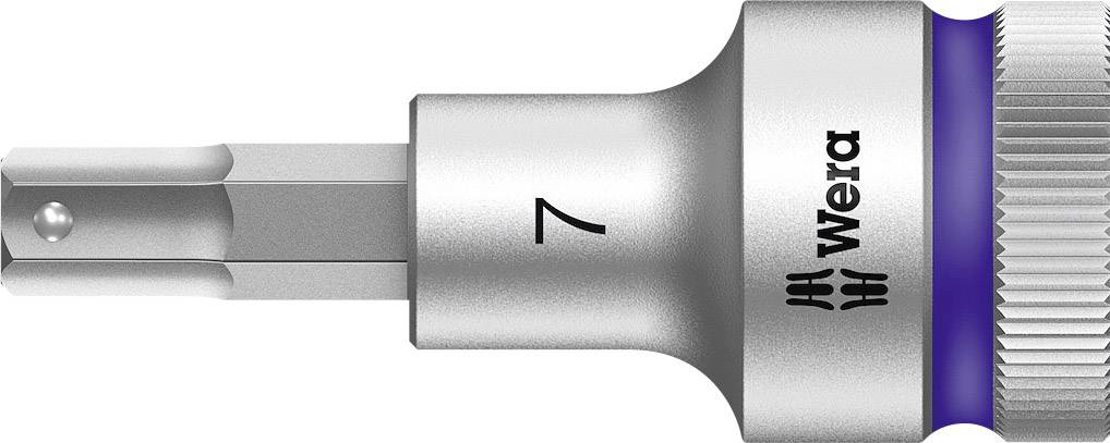 Wera 8740 C HF 05003823001 Innen-Sechskant Steckschlüssel-Bit-Einsatz 7 mm 1/2" (12.5 mm)