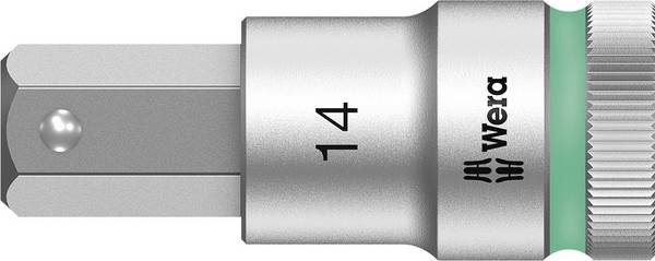 Wera 8740 C HF 05003827001 Innen-Sechskant Steckschlüssel-Bit-Einsatz Haltefunktion 14 mm 1/2" 14 mm   1/2" (12.5 mm)
