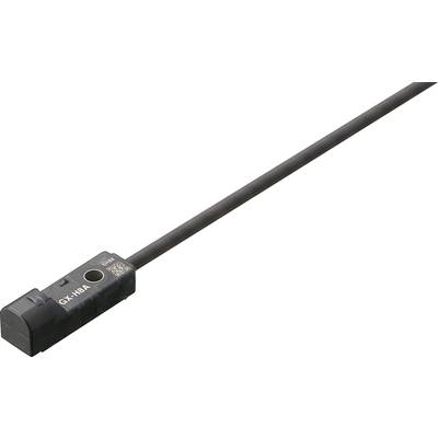 Das Bild zeigt einen elektronischen Sensor mit einem langen Kabel, das aus dem Gerät herausführt. Der Sensor ist schwarz und rechteckig.