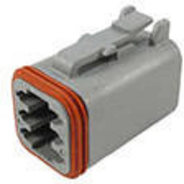 TE Connectivity DT06-6S-C015 Rundstecker Buchse, gerade Gesamtpolzahl: 6 Serie (Rundsteckverbinder): DT 1 St.