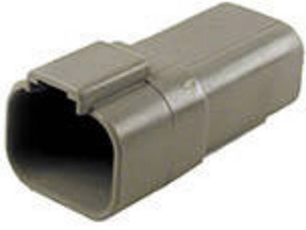 TE Connectivity DT04-4P-C015 Rundstecker Stecker, gerade Gesamtpolzahl: 4 Serie (Rundsteckverbinder): DT 1 St.