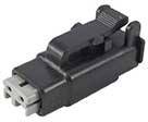 TE Connectivity DTMH06-2SA Rundstecker Buchse, gerade Gesamtpolzahl: 2 Serie (Rundsteckverbinder): DTM 1 St.