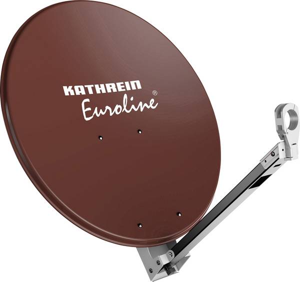 Kathrein KEA 750 SAT Antenne 75 cm Reflektormaterial: Aluminium Rot, Braun