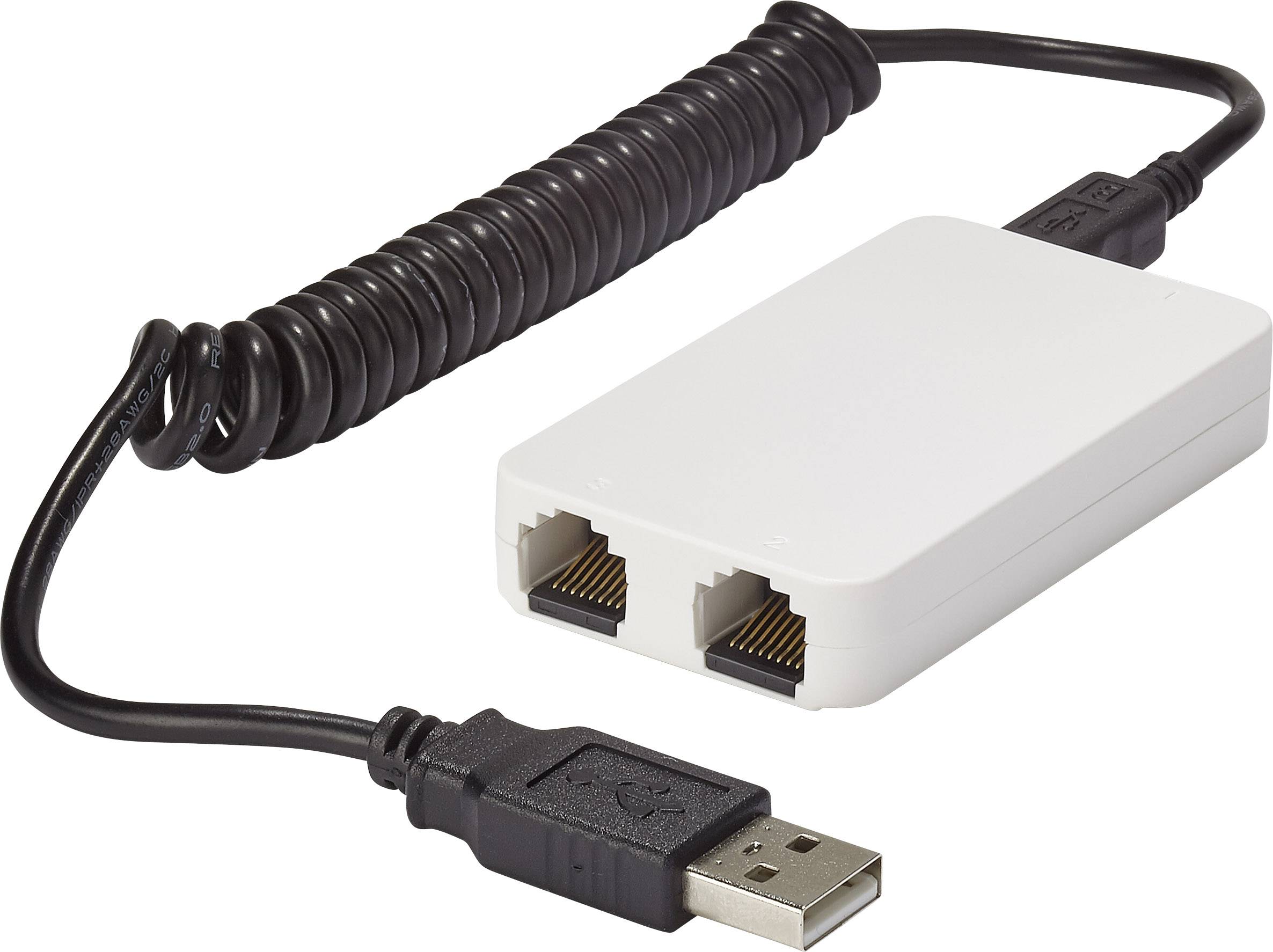 CONRAD Netzwerk Switch RJ45 Renkforce mit USB-Stromversorgung 3 Port 100 MBit/s