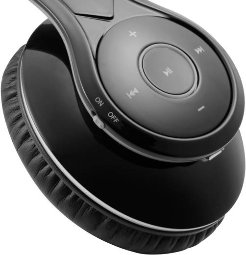 Technaxx MusicMan BigBass BTX15 Bluetooth® Kopfhörer Over Ear Faltbar, FMRadio, Headset, MP3