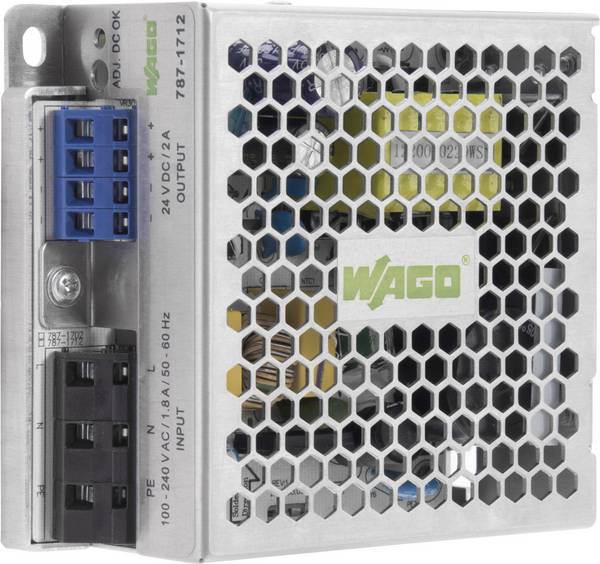 WAGO 787-1712 Hutschienen-Netzteil (DIN-Rail)  24 V 2.5 A 60 W Anzahl Ausgänge:1 x  Inhalt 1 St.