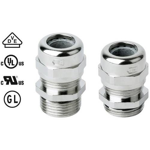 Jacob 50.620 M/EMV Kabelverschraubung EMV, mit Zugentlastung M20 Messing Messing 1 St.