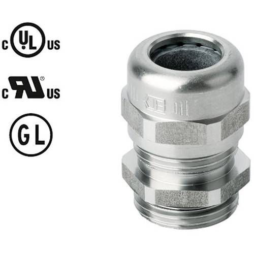 Jacob 50.620 ES Kabelverschraubung mit Zugentlastung M20 Edelstahl Edelstahl 1 St.
