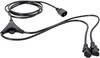 HAWA 1008273 Kaltgeräte Y-Kabel Schwarz 5.00 m