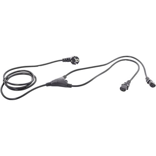 HAWA 1008275 Kaltgeräte Y-Kabel Schwarz 5.00 m
