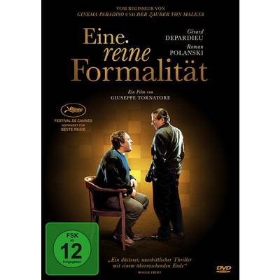 DVD Eine reine Formalität FSK: 12