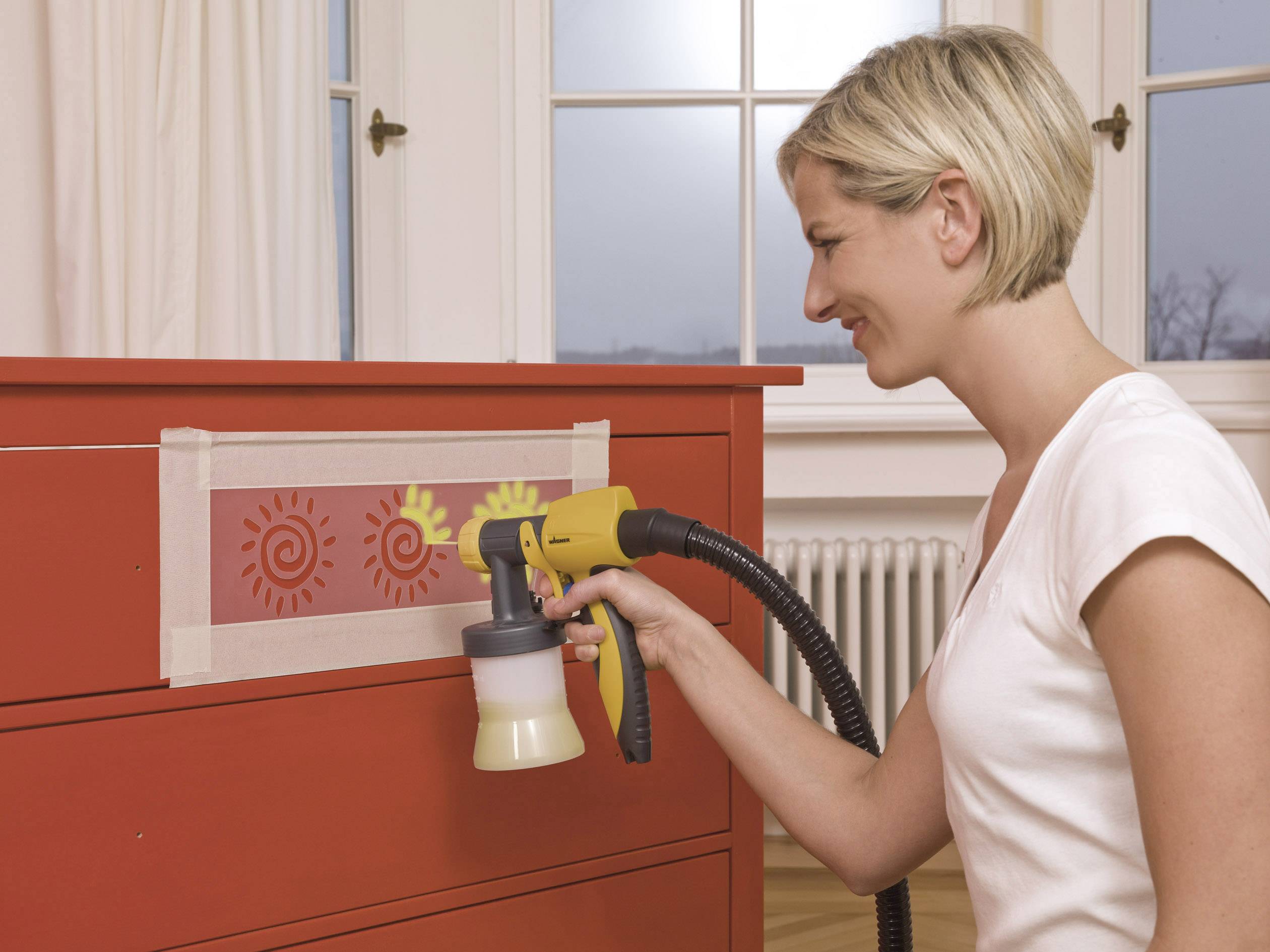 Aufsätze für Farbsprühgeräte