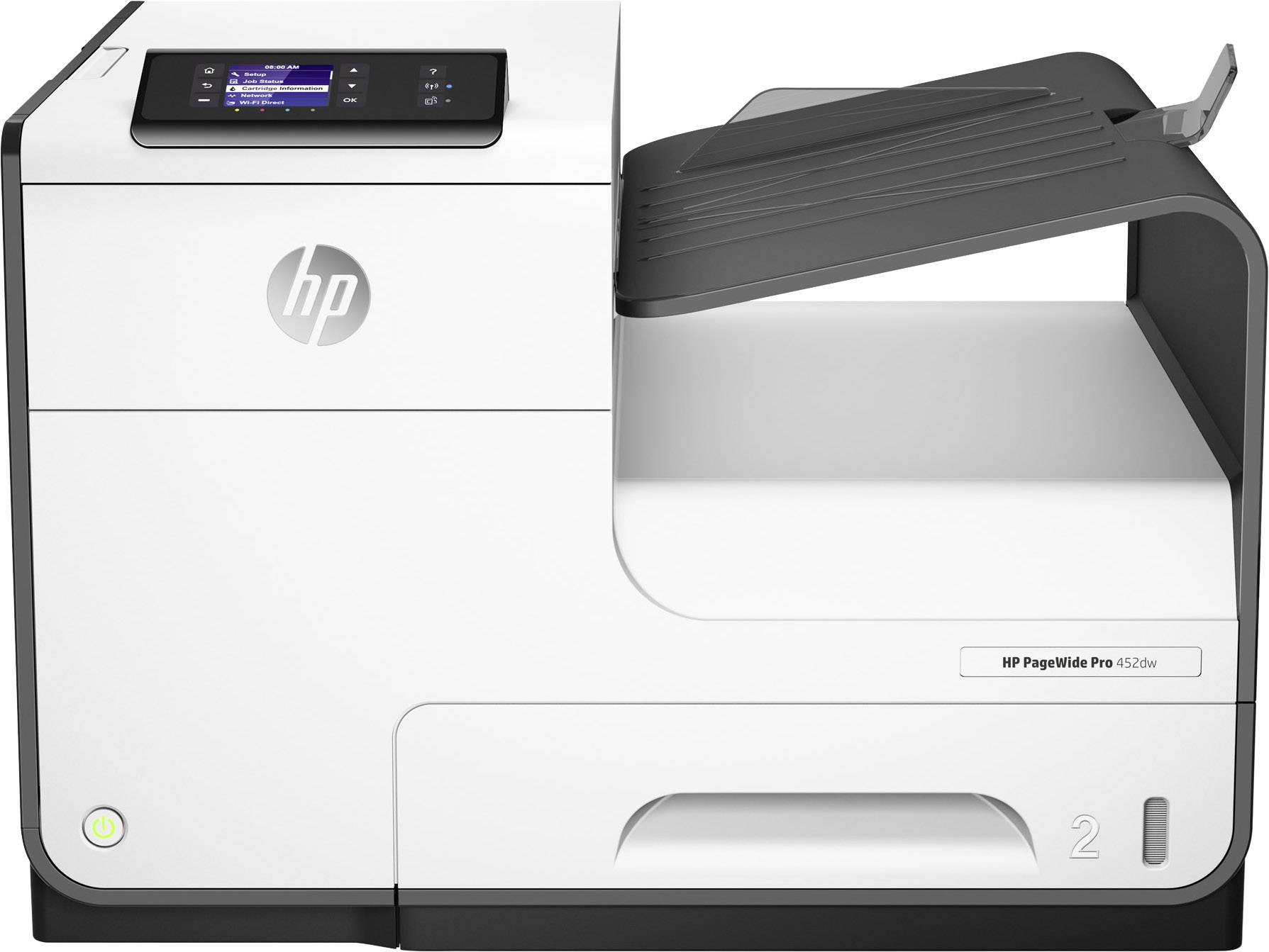 HP PageWide Pro 452dw - Drucker - Farbe - Duplex - seitenbreite Palette - A4/Legal - 1200 x 1200 dpi - bis zu 55 Seiten/-4