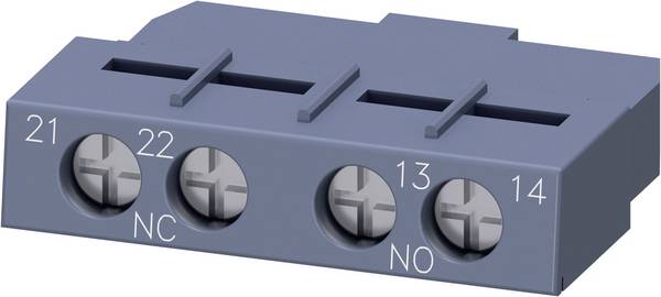 Siemens 3RV2901-1E Hilfsschalterblock 1 St. (B x H x T) 45 x 12 x 17 mm Piece
