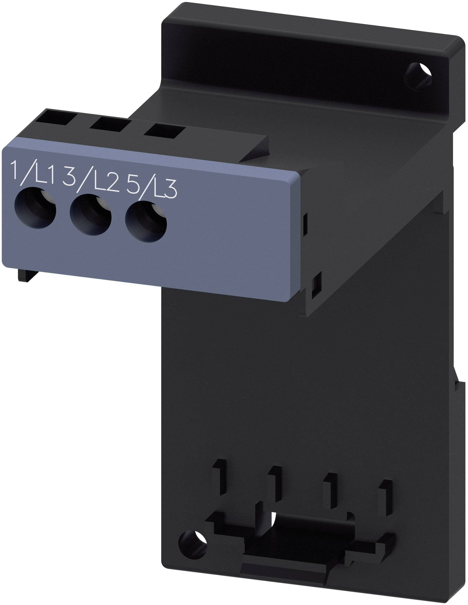 Siemens 3RU2916-3AA01 Einzelaufstellungsträger Schwarz 1 St.