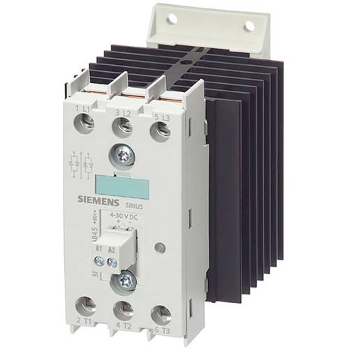 Thumbnail - Siemens 3RF2420-2AC55 Halbleiterschütz Nullspannungsschaltend 3 Schließer 22 A 1 St.