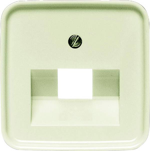 Busch-Jaeger  Abdeckung UAE-/IAE-/ISDN-Steckdose  Duro 2000 SI Linear, Duro 2000 SI Creme-Weiß 1803-212  1 St.