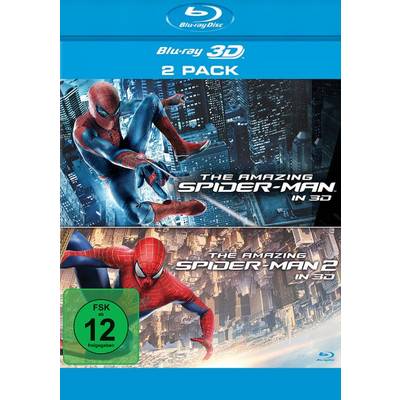 blu-ray 3D The Amazing Spider-Man & The Amazing Spider-Man 2 Rise of Electro Blu-ray 3D FSK: 12