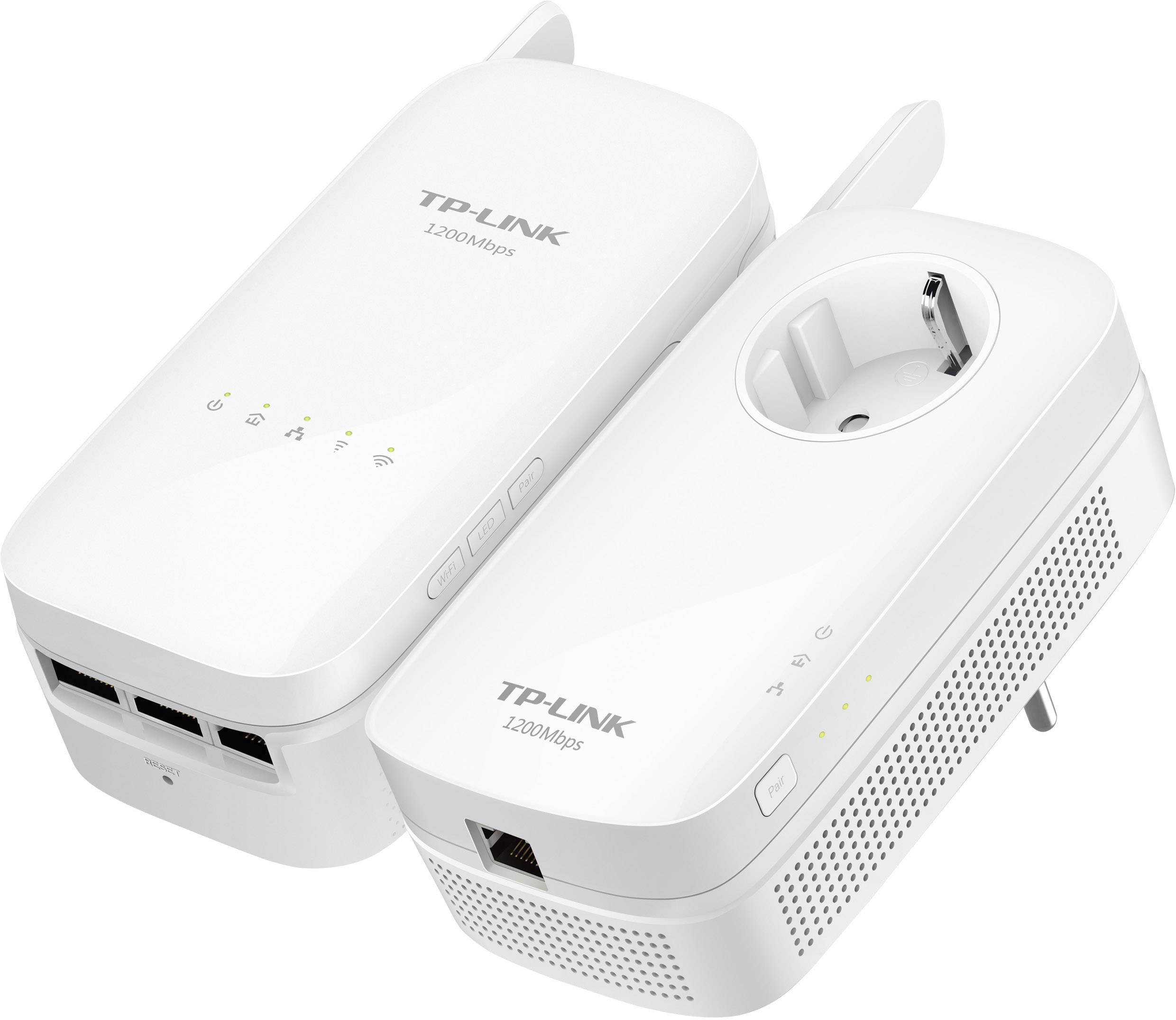 TP-LINK TL-WPA8630 KIT V2 - Powerline Adapter - 3-Port-Switch - GigE, HomePlug AV (HPAV)-2