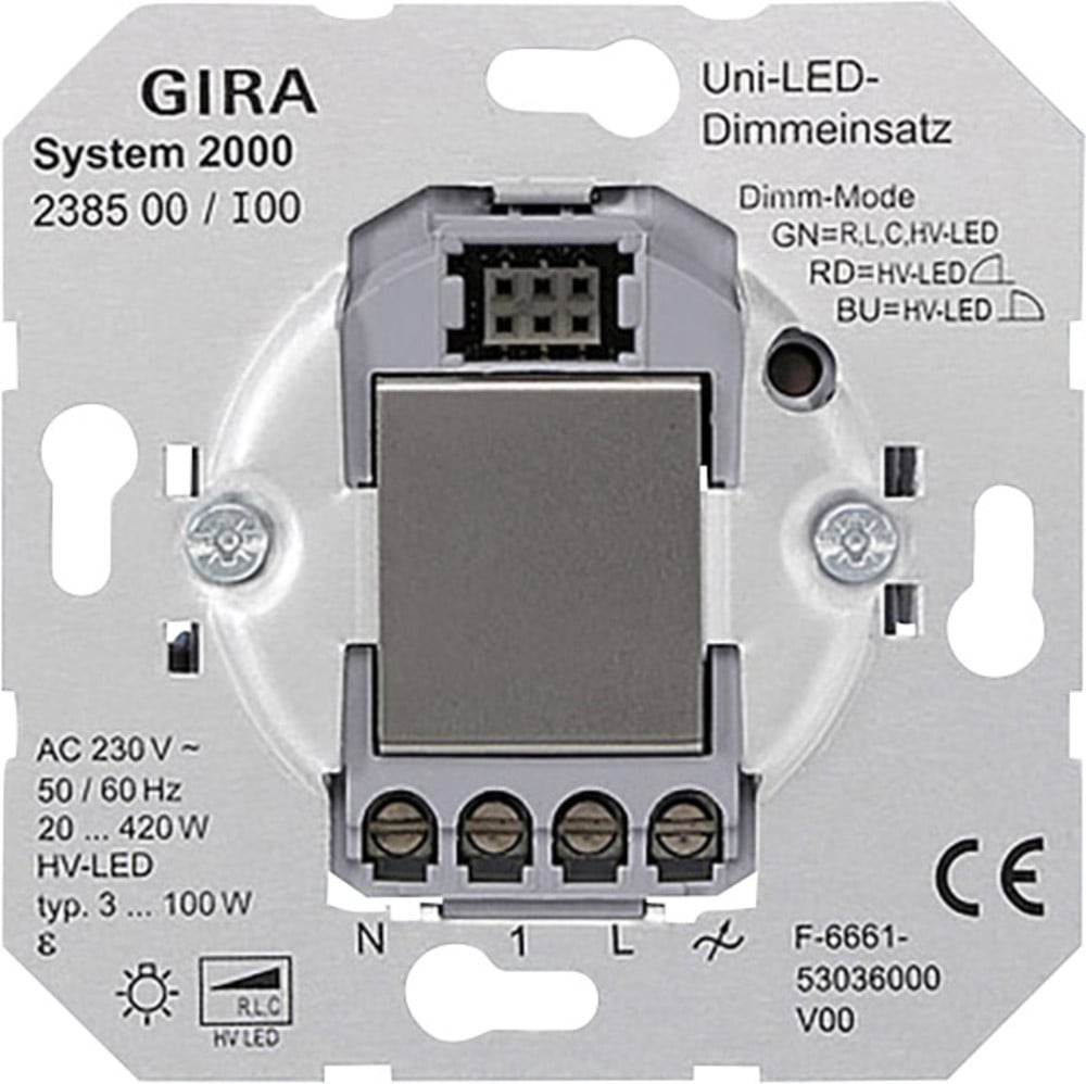 GIRA Einsatz Dimmer Standard 55, E2,
