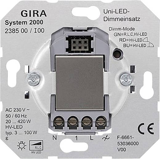 GIRA Einsatz Dimmer Standard 55, E2, Event Klar, Event, Event Opak