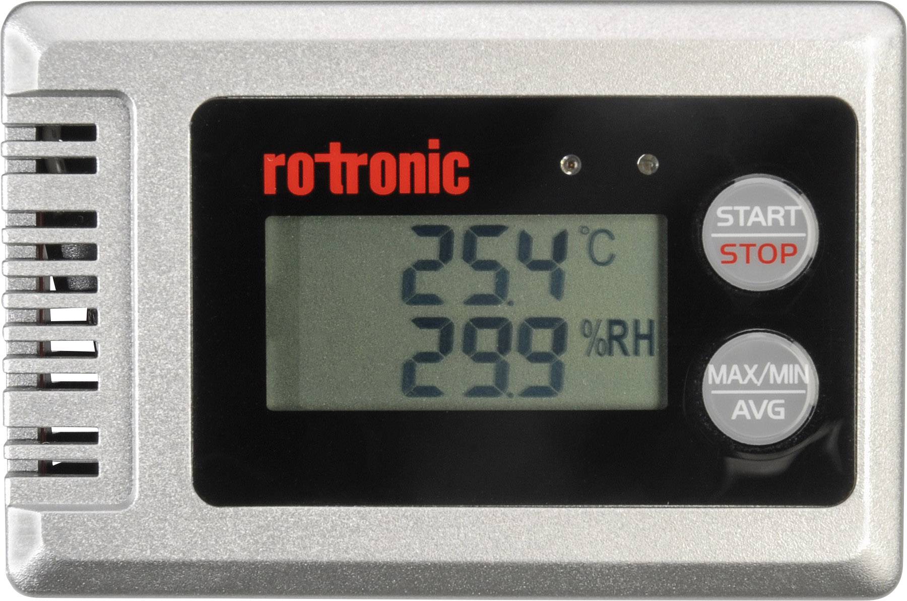 ROTRONIC Temperatur-Datenlogger, Luftfeuchte-Datenlogger rotronic HL-1D-SET Messgröße Temperatur, Lu