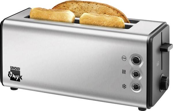 Unold 38915 Doppel-Langschlitztoaster kabelgebunden Edelstahl