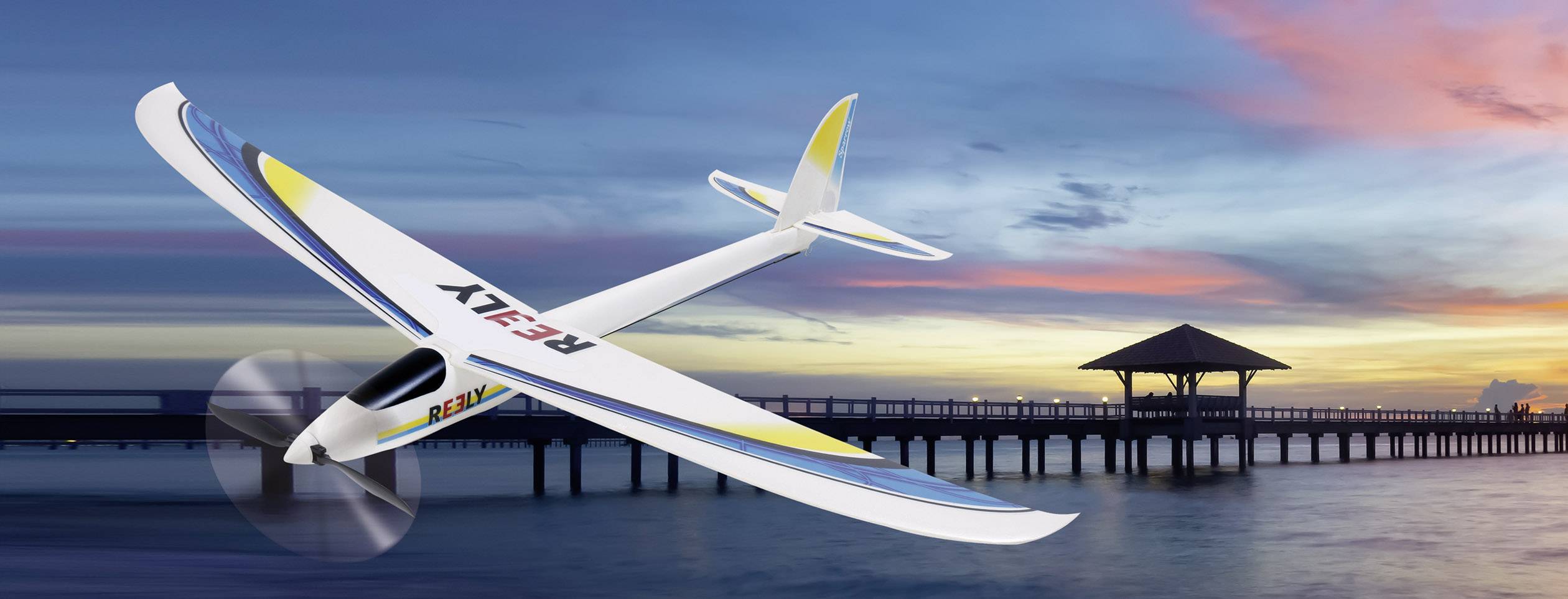 Reely Sparrow RC model kluzáku RtF 630 mm