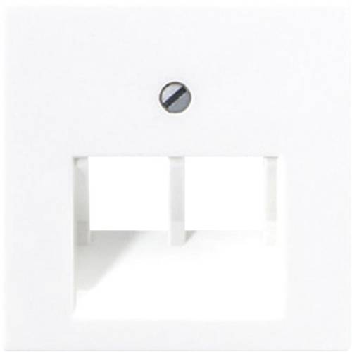 Jung Abdeckung UAE-/IAE-/ISDN-Steckdose A 500, AS 500 Alpinweiß A569-2BFPLUAWW 1 St.