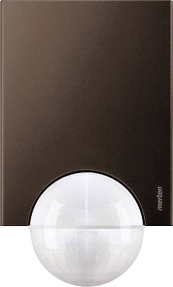 Merten MEG5628-3115 Aufputz PIR-Bewegungsmelder 220 ° Dunkelbraun IP55
