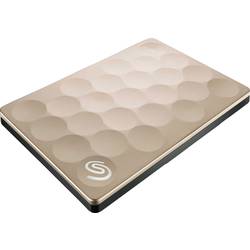 Externí HDD 6,35 cm (2,5") Seagate Backup Plus Ultra Slim, 1 TB, USB 3.0, zlatá