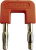 Schnepp 19/4rt Kurzschlussstecker Rot Stift-Ø: 4 mm Stiftabstand: 19 mm 1 St.