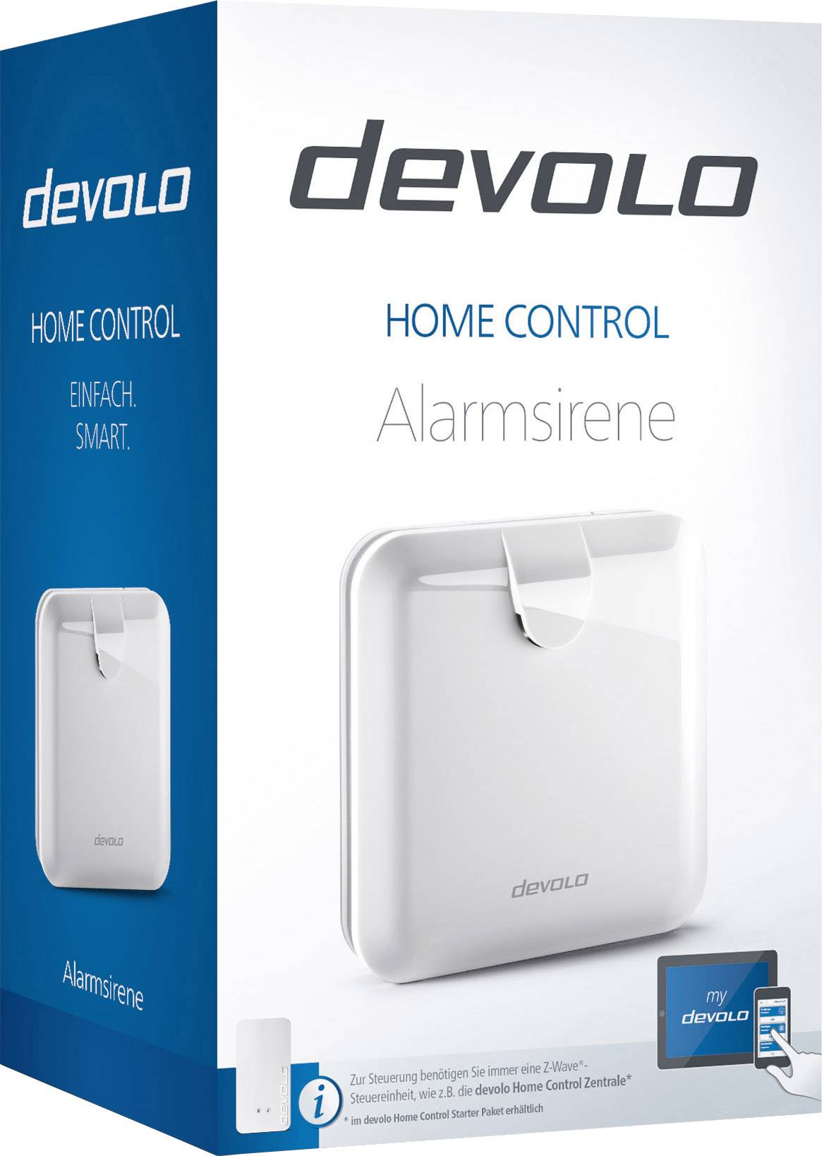 Devolo Home Control Alarmsirene Smart Home Akku Hausautomation-8