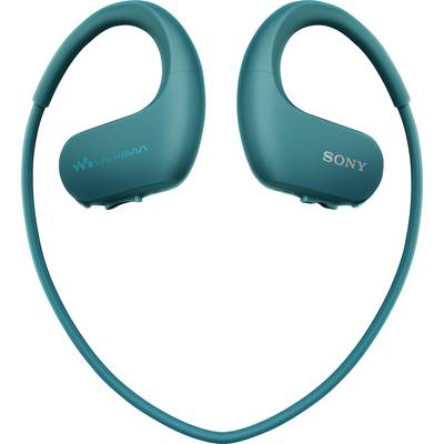 Sony NW-WS413L Sport  In Ear Kopfhörer   Blau  MP3-Player, Ohrbügel, Wasserbeständig