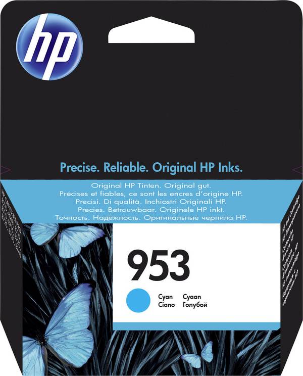 HP 953 Druckerpatrone  Original Cyan F6U12AE Tinte