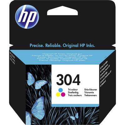 HP 304 Druckerpatrone  Original Cyan, Magenta, Gelb N9K05AE Tinte