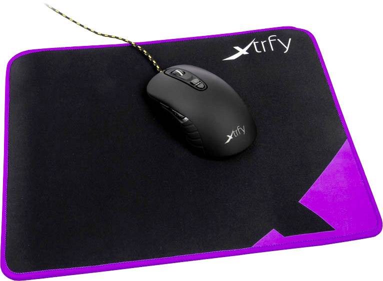 Gaming mouse pad Xtrfy XGP1M3PU Black, Purple from