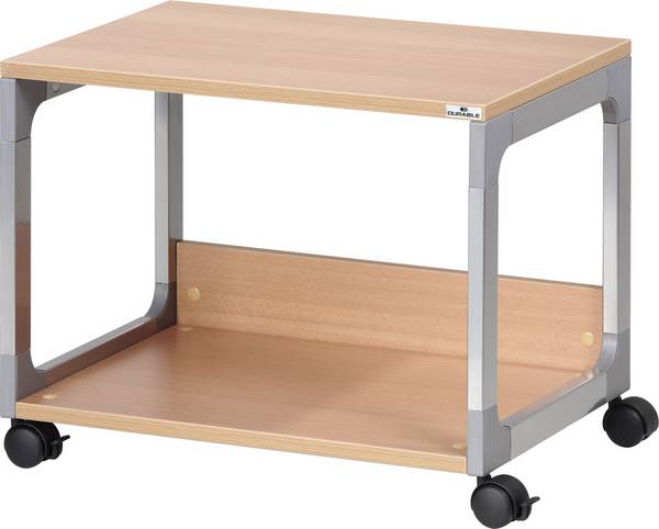 Multifunktions- / Druckerfahrwagen 2 Böden silber / Buche. Durable | Hunke & Jochheim GmbH & CO. KG 97033349
