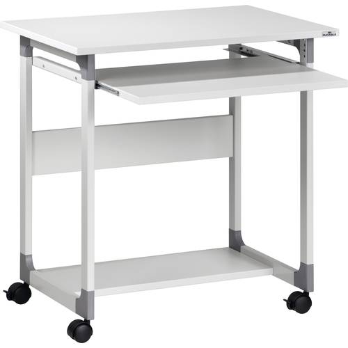 Durable Computer-Wagen mit Rollen, höhenverstellbar Höhen-Bereich: 550 bis 630 mm (L x B) 534 mm x 750 mm Grau SYSTEM 75...