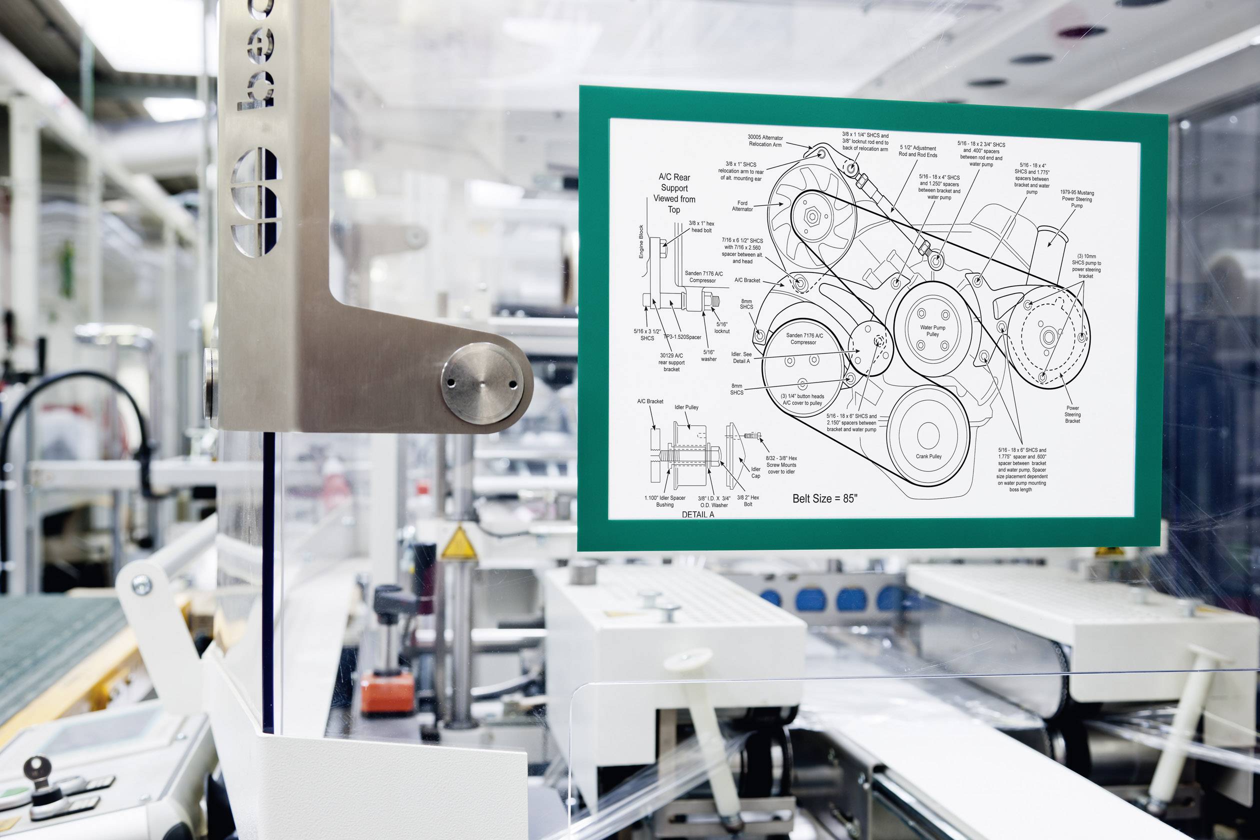 DURABLE DURAFRAME - Dokumentenhalterung - Oberflächenmontage - für A4 - grün (Packung mit 10)-3