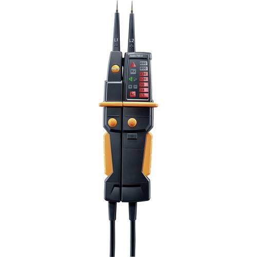 Thumbnail - testo 750-2 Zweipoliger Spannungsprüfer CAT IV 600 V, CAT III 1000 V LED, LCD