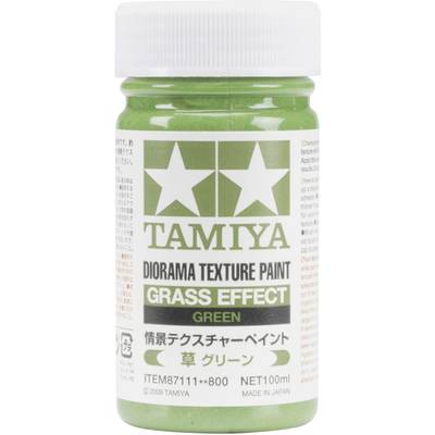Tamiya 87111 Modellbahn-Texturfarbe Grasgrün 100 ml