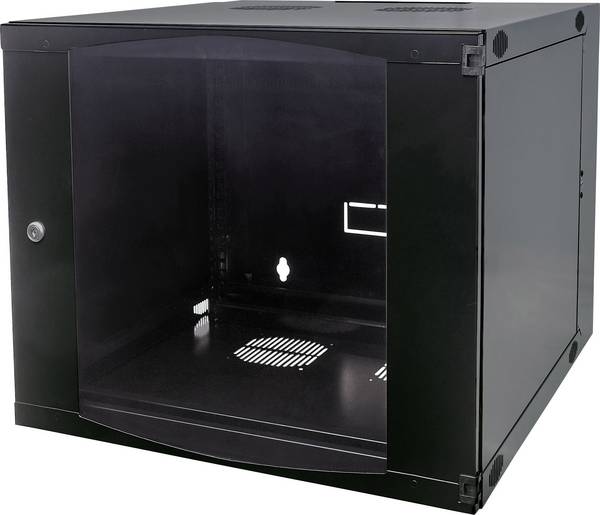 Intellinet 713740 19 Zoll Netzwerkschrank (B x H x T) 540 x 327 x 450 mm 6 HE Schwarz, Grau