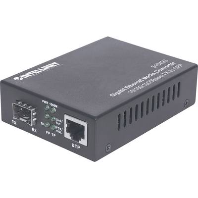 Intellinet 510493 LAN, SFP Netzwerk-Medienkonverter 1 GBit/s 