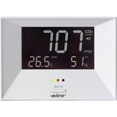 ebro RM 100 Kohlendioxid-Messgerät 0 - 3000 ppm mit Temperaturmessfunktion