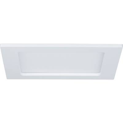 Ein rechteckiger, flacher LED-Einbaustrahler in Weiß, geeignet zur Deckenmontage, mit einem minimalistischen und modernen Design.