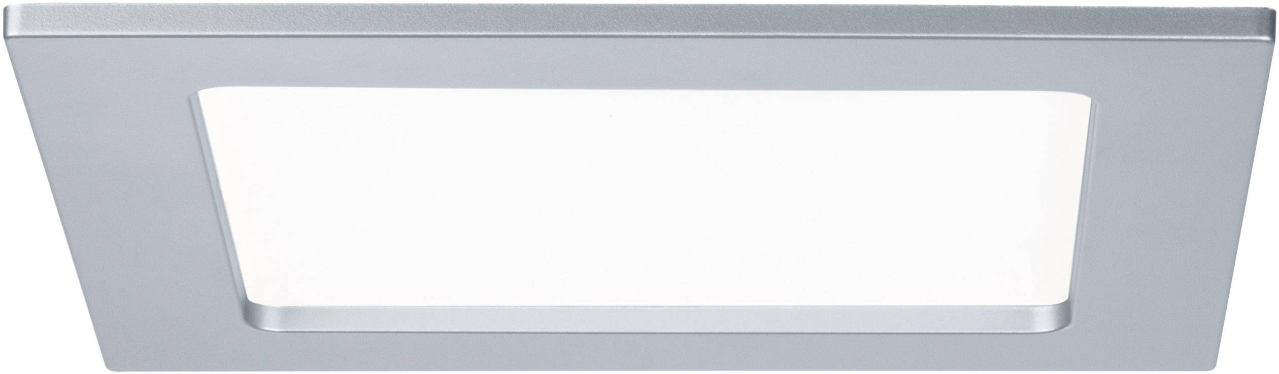 PAULMANN LICHT Quality EBL Set Panel eckig 92077 LED 1x12W 4000K 230V 165x165mm Chr