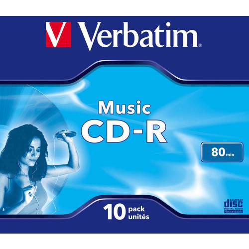 Verbatim 43365 CD-R Rohling 10 St. Jewelcase
