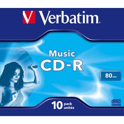 Image of Verbatim 43365 CD-R Rohling 10 St. Jewelcase